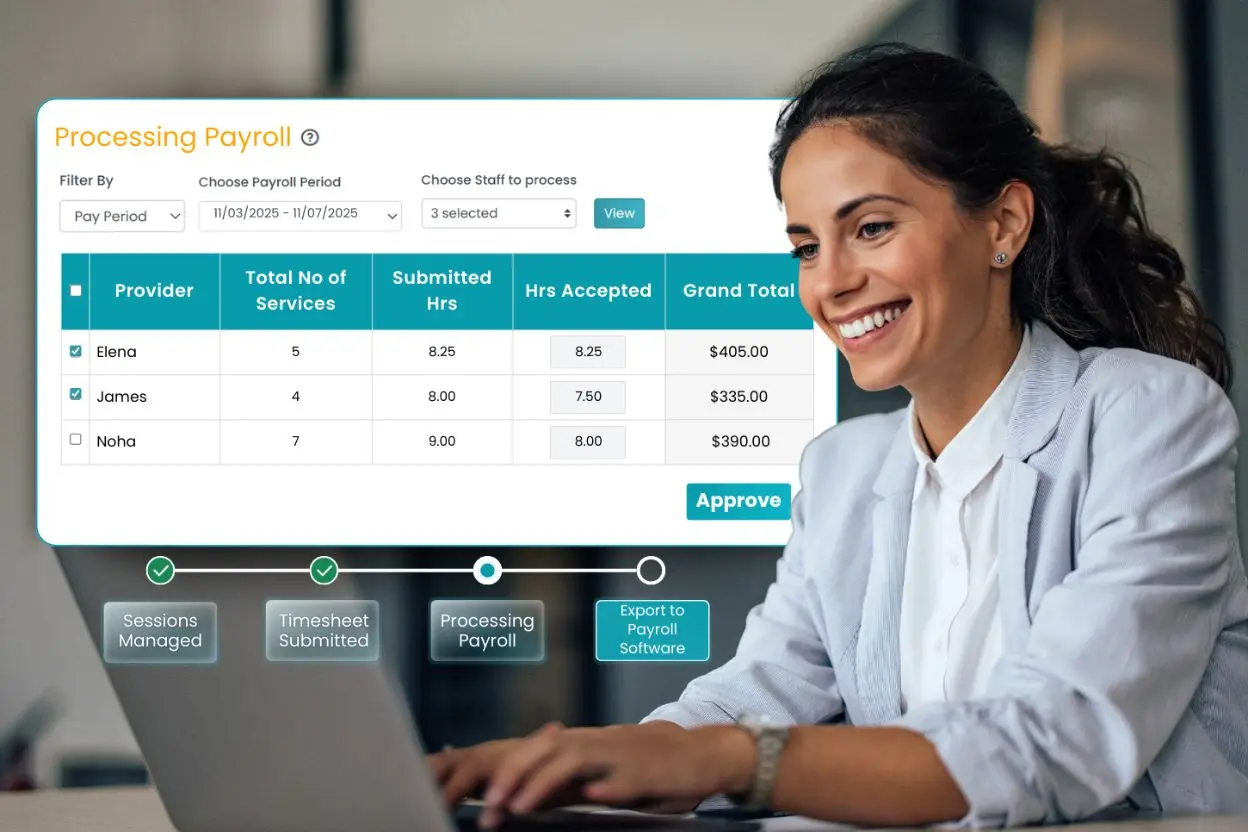 Payroll export integration