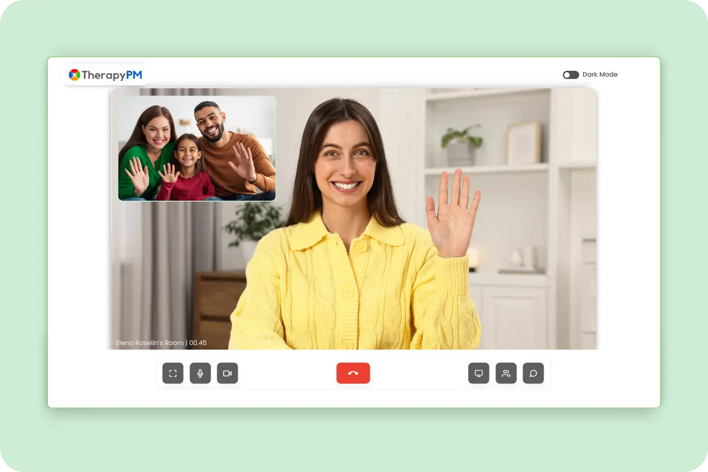 Video call management controls